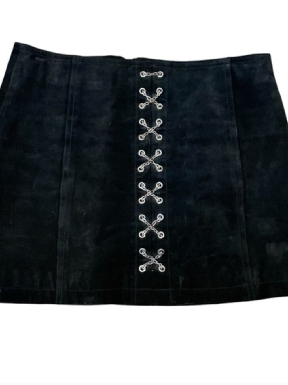 Wilson’s Leather Maxima Chain Lace mini skirt